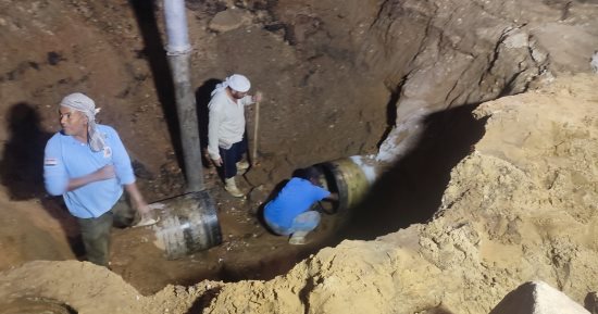 إنشاء محطة المشتل الجديدة للصرف الصحى رقم 12 بالكرور فى أسوان