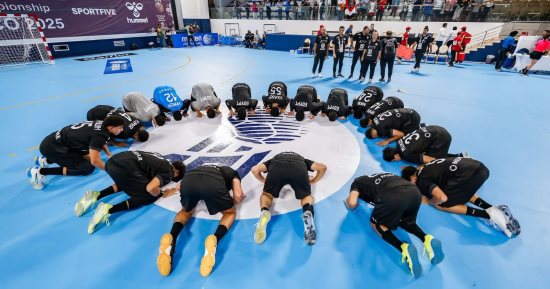 منتخب مصر لناشئي اليد أمام ألمانيا فى نهائي بطولة العالم الليلة