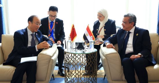 رئيس المركزى للمحاسبات يعقد لقاءات ثنائية على هامش أعمال مؤتمر الإنتوساى 25