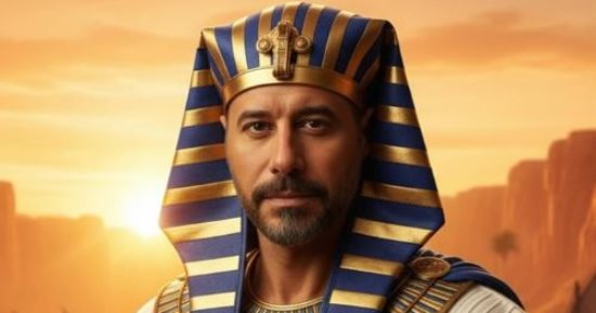 أحمس!!.. أحمد السعدنى يتفاعل مع تريند المتحف الكبير وينشر صورته بزى فرعونى