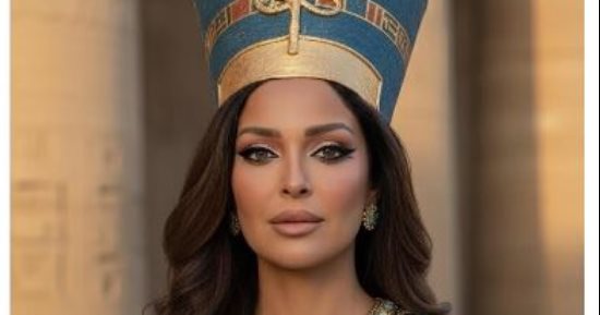 داليا البحيري بالزي الفرعوني قبل افتتاح المتحف المصري: مصر التي في خاطري