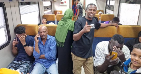 السكة الحديد تسيّر الرحلة الثلاثين لنقل الأشقاء السودانيين
