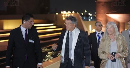 رئيس الشركة المتحدة طارق نور يحضر احتفالية المتحف المصري الكبير.. صورة