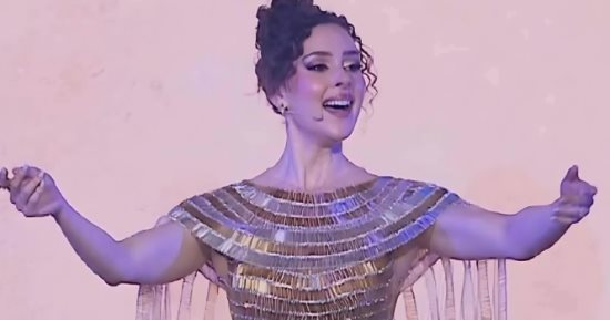 الفنانة شيرين أحمد طارق حديث الجميع بعد أداء أوبرالي أبهر الحضور