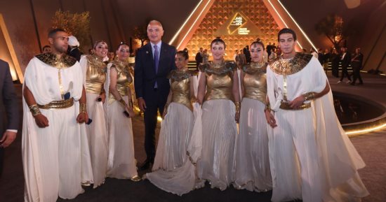 وزير الثقافة التركى: المتحف المصرى الكبير هرم مصر الرابع