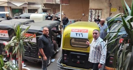 محافظ الجيزة: ترقيم التوك توك يمنع عشوائية وإعاقة الحركة المرورية