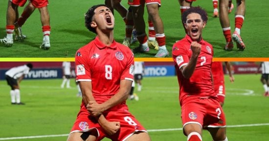 منتخب تونس يكتسح فيجى 6-0 فى كأس العالم للناشئين تحت 17 سنة.. فيديو
