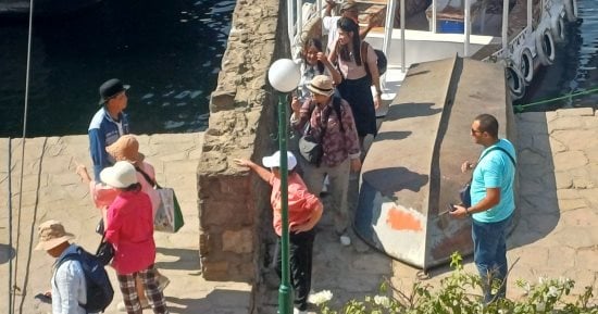 طقس مشمس فى أسوان والسياح فى كل مكان.. فيديو وصور