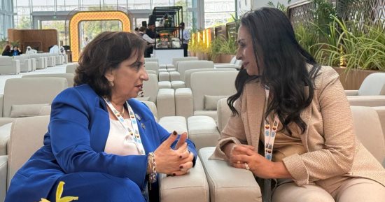 وزيرة التضامن تبحث مع وكيلة الأمين العام للأمم المتحدة التمكين الاقتصادى للمرأة
