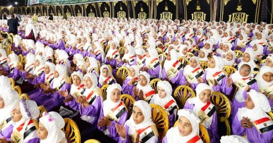 غمازة الكبرى تكرم 1030 من حفظة القرآن بالصف وتتوج الأمهات بتيجان الألفية الأولى