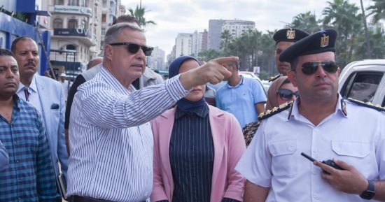 محافظ الإسكندرية يشدد على سرعة إنهاء الأعمال بالمرحلة الثانية من طريق الحرية