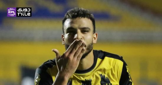 المقاولون العرب يتقدم على بتروجت بثنائية نظيفة فى الشوط الأول بالدورى