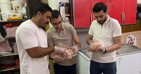 ضبط ربع طن أسماك و300 كيلو دواجن غير صالحة للاستهلاك الآدمى فى الغربية