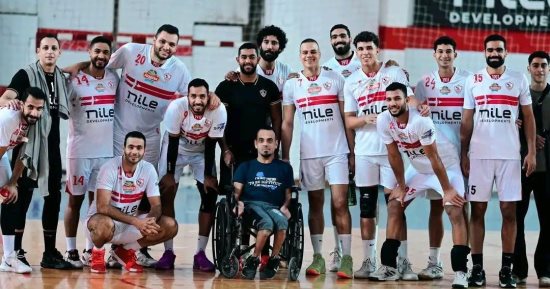 الزمالك يهزم دلفى 3-1 فى خامس جولات دورى سيدات الطائرة