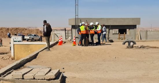 رفع كفاءة منظومة نقل مياه الشرب بمحطة جبل شيشة فى أسوان.. صور
