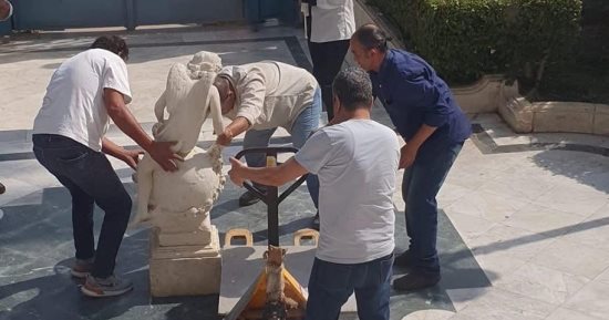 عودة تمثال «كيوبيد» إلى بهو متحف محمود خليل فى عيد الحب المصرى