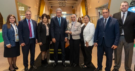 الجناح المصري يفوز بجائزة أفضل تصميم في بورصة لندن للسياحة WTM