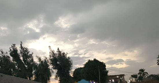 حالة الطقس فى الصعيد.. شبورة خفيفة وأجواء غائمة على أغلب الأنحاء