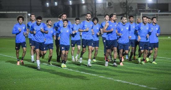 سيراميكا يصل ملعب المقاولون العرب لمواجهة الأهلي في كأس عاصمة مصر