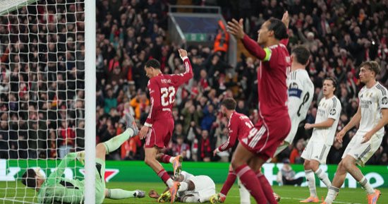 ليفربول يحسم قمة ريال مدريد ويواصل مطاردة صدارة دوري الأبطال