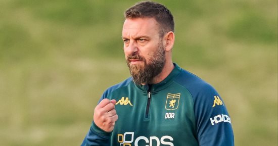 دي روسي يكشف أسباب قبول تدريب جنوى الإيطالى