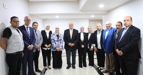 وزير التعليم العالى يتفقد مبنى الوزارة بمدينة نصر 
