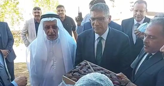 من قلب الواحات.. جولة ميدانية لمحافظى الجيزة والشرقية داخل مصانع التمور (فيديو)