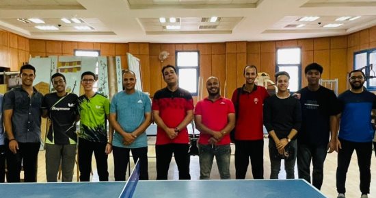 الطب والتربية يحصدان المركز الأول في بطولة تنس الطاولة بجامعة سوهاج