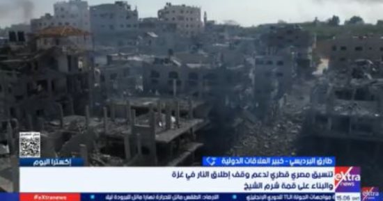 خبير: تنسيق مصري قطري لدعم وقف إطلاق النار في غزة