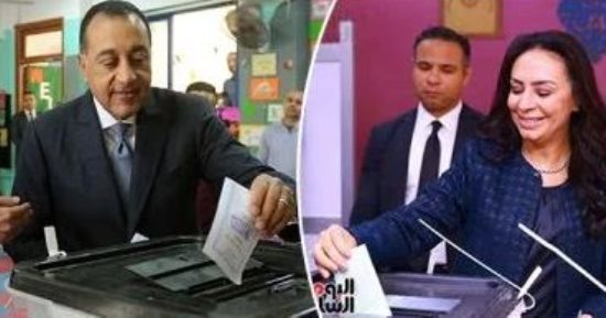 مشاركة واسعة لكبار المسؤولين بانتخابات مجلس النواب 2025.. رئيس الوزراء يدلى بصوته بالشيخ زايد: باكتمال غرفتى البرلمان تبدأ مرحلة تشريعية جديدة.. وزيرة التضامن تدعو الناخبين لممارسة حقهم الدستورى