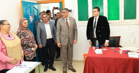 محافظ الجيزة يتابع سير انتخابات النواب بأحياء الدقي والعجوزة.. صور