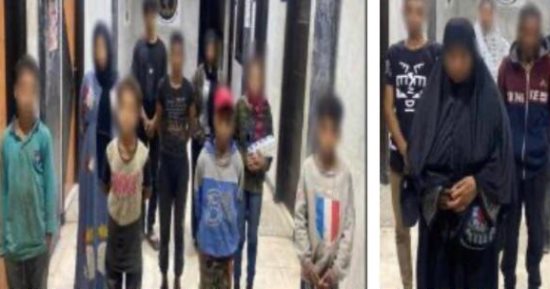 الداخلية تضبط 11 شخصًا استغلوا 17 طفلًا فى أعمال التسول بالجيزة