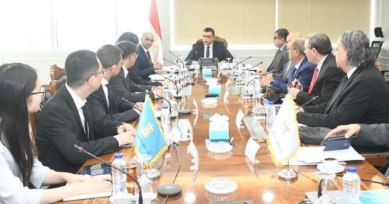 وزير الإسكان يلتقى وفدا من شركة جيانجسو فينجاي الصينية لبحث فرص التعاون