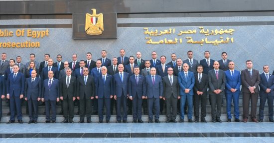 النائب العام يستقبل وزير العدل بمناسبة بدء العام القضائي الجديد