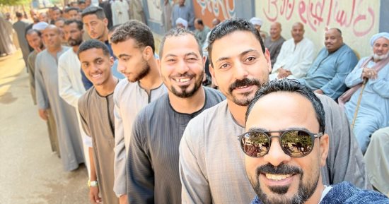 توافد على لجان الطويرات بقنا فى انتخابات مجلس النواب