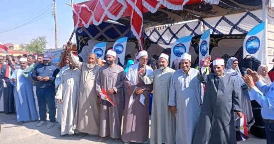 علماء الأوقاف بالوادى الجديد يدلون بأصواتهم ثانى أيام انتخابات النواب   
