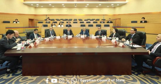 مجلس الدولة يعزز التعاون القضائى والتكنولوجى مع جمهورية الصين الشعبية