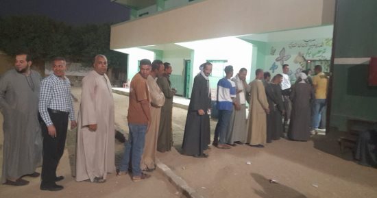 تزايد إقبال الناخبين على لجان أسيوط للإدلاء بأصواتهم فى انتخابات النواب