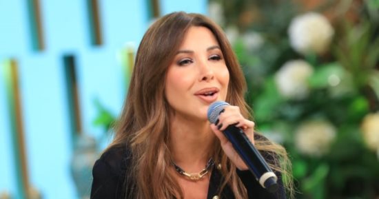 نانسي عجرم تشعل أجواء معكم منى الشاذلى اليوم وغدا على قناة ON