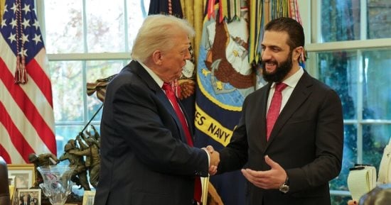الشرع: نرفض المحاولات الإسرائيلية الدائمة لفرض أمر واقع في سوريا