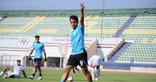 رشاد العرفاوى ينتظم فى تدريبات غزل المحلة الثلاثاء المقبل عقب العودة من تونس