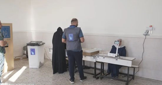 مفوضية الانتخابات العراقية: نسبة المشاركة فى الانتخابات بلغت أكثر من 57%