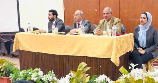 كلية الآداب جامعة حلوان تنظم ندوة تحديات الأمن القومى فى عصر الذكاء الاصطناعى