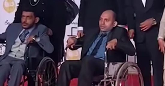 ذوو الهمم يزينون ريد كاربت افتتاح مهرجان القاهرة