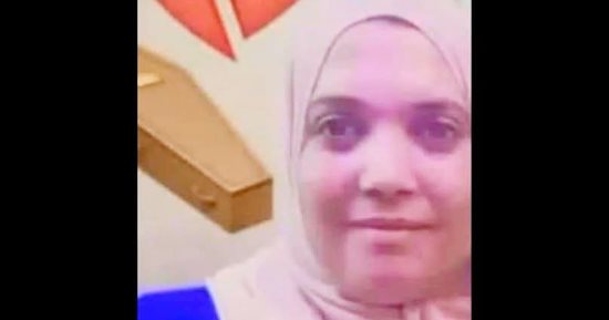 تشييع جنازة السيدة المقتولة على يد زوجها فى المنوفية بسبب خلافات زوجية
