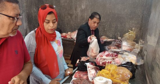 بيطري الأقصر يضبط لحوما غير صالحة للاستهلاك الآدمي 