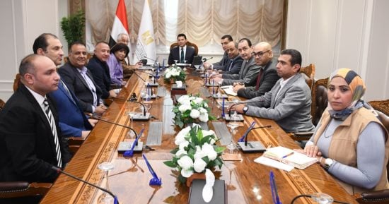 وزير الرياضة يجتمع باللجنة البارالمبية لمناقشة مشروع المقر الجديد