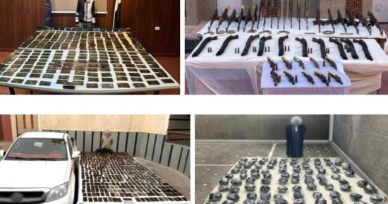 وزارة الداخلية تضرب بقوة.. مقتل عنصرين شديدى الخطورة و 254 متهمًا تحت قبضة الأمن.. سقوط تشكيلات عصابية خطيرة وضبط أكثر من 723 كيلو من المخدرات و119 قطعة سلاح فى حملة أمنية.. وفحص 63 سائقًا على الطرق السريعة 
