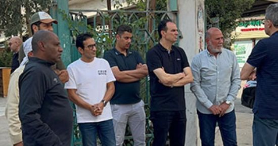 نجوم الزمالك يقدمون العزاء لنجل محمد صبري.. فيديو 