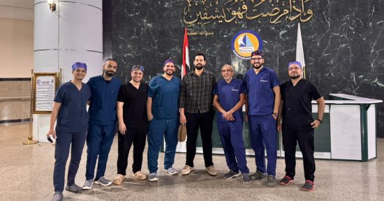 إجراء جراحة دقيقة ومعقدة لإصلاح تمدد ضخم بالشريان الأورطي البطني بكفر الشيخ
